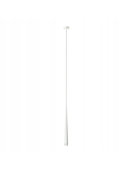 Lampa wisząca Stylo 1 – elegancka szklana oprawa do nowoczesnych wnętrz, idealna do salonu, biura i jadalni.