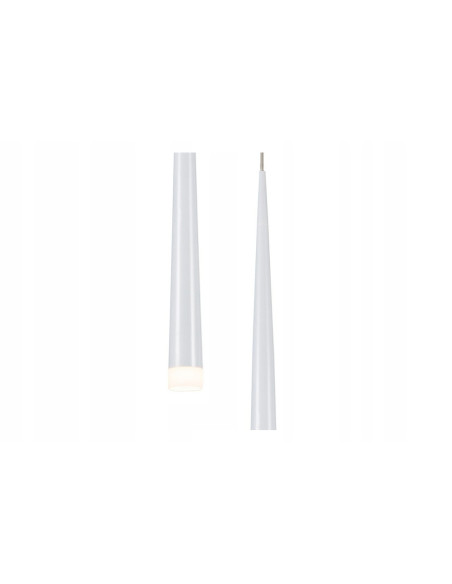 Lampa wisząca Stylo 1 – elegancka szklana oprawa do nowoczesnych wnętrz, idealna do salonu, biura i jadalni.