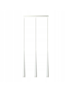 Lampa wisząca Stylo 3 – elegancka lampa z klasycznymi kloszami, idealna do salonu, jadalni i sypialni.