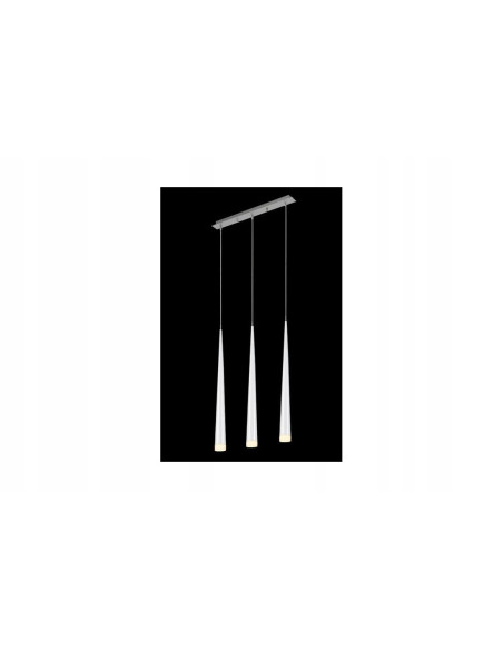 Lampa wisząca Stylo 3 – elegancka lampa z klasycznymi kloszami, idealna do salonu, jadalni i sypialni.