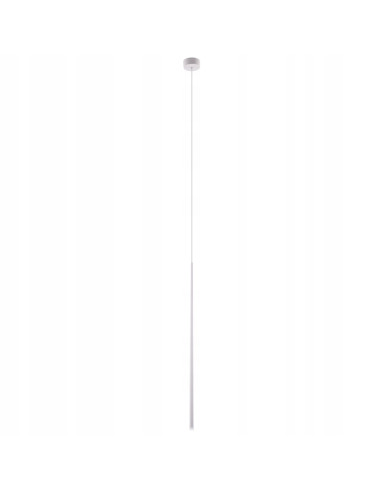 Lampa wisząca Louise 1 - Nowoczesna biała lampa LED do salonu, jadalni i biura, minimalistyczny design 3W.