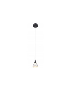 Lampa sufitowa DALMATIA w czerni z LED, idealna do biura, jadalni, salonu i sypialni - elegancki design i funkcjonalność