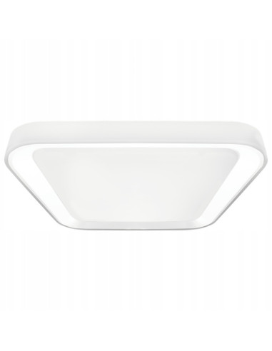 Kwadratowy plafon LED QUADRO 38W z regulacją barwy - nowoczesne oświetlenie do biura i domu