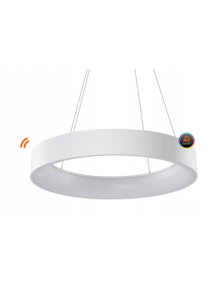 Lampa LED SOLVENT R AZzardo - Białe oświetlenie z aplikacją, regulacja natężenia i temperatury barwowej