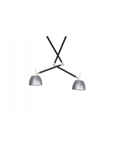 Lampa wisząca ZYTA 2 S w kolorze złotym z regulowanymi ramionami - elegancja i nowoczesność w jednym