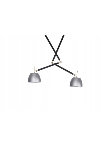 Lampa wisząca ZYTA 2 S w kolorze złotym z regulowanymi ramionami - elegancja i nowoczesność w jednym