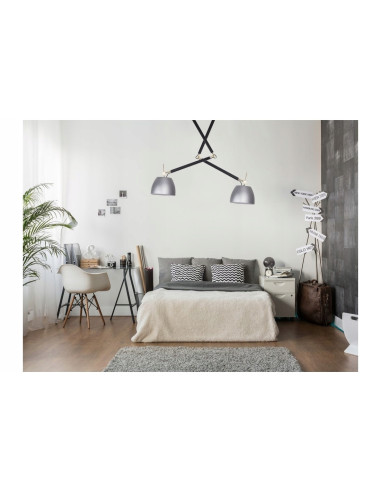 Lampa wisząca ZYTA 2 S w kolorze złotym z regulowanymi ramionami - elegancja i nowoczesność w jednym