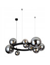 Lampa Wisząca Bubbles Round 10 BK - Elegancki Design w Czałnym Wykończeniu do Wnętrz Nowoczesnych i Klasycznych