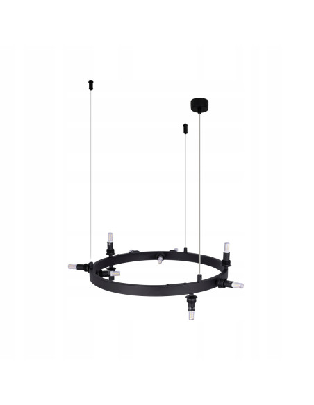 Lampa Wisząca Bubbles Round 10 BK - Elegancki Design w Czałnym Wykończeniu do Wnętrz Nowoczesnych i Klasycznych