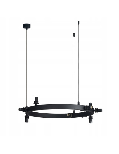 Lampa Wisząca Bubbles Round 10 BK - Elegancki Design w Czałnym Wykończeniu do Wnętrz Nowoczesnych i Klasycznych