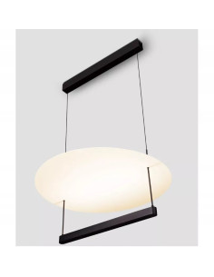 Lampa wisząca Azzardo PORTOFINO – nowoczesne oświetlenie LED w formie talerza do eleganckich wnętrz i biur. 2