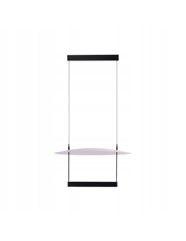 Lampa wisząca Azzardo PORTOFINO – nowoczesne oświetlenie LED w formie talerza do eleganckich wnętrz i biur.