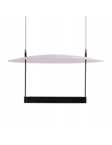 Lampa wisząca Azzardo PORTOFINO – nowoczesne oświetlenie LED w formie talerza do eleganckich wnętrz i biur.