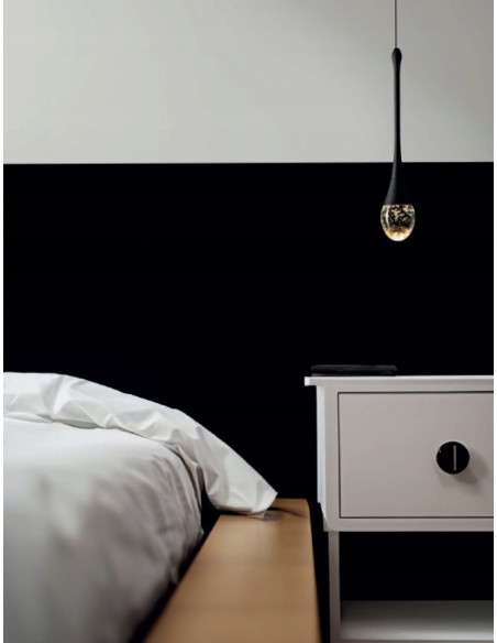 Nowoczesny zwis LED DALMA z regulowaną wysokością - stylowe oświetlenie do pokoju młodzieżowego i biura