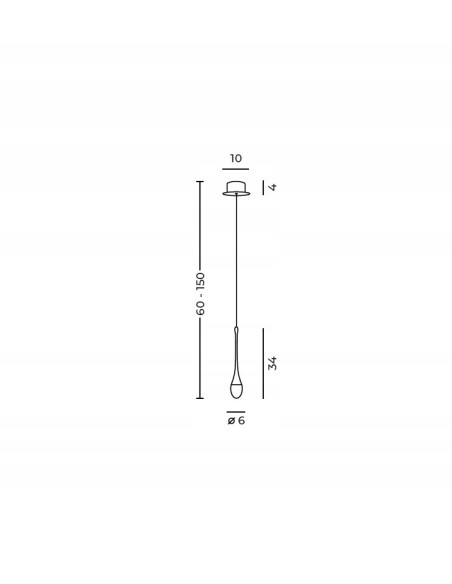 Nowoczesny zwis LED DALMA z regulowaną wysokością - stylowe oświetlenie do pokoju młodzieżowego i biura