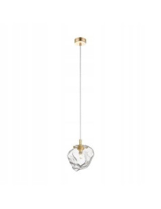 Lampa sufitowa ROCK - nowoczesny klosz stylizowany na kamień, regulowana wysokość, idealna do kuchni i jadalni.