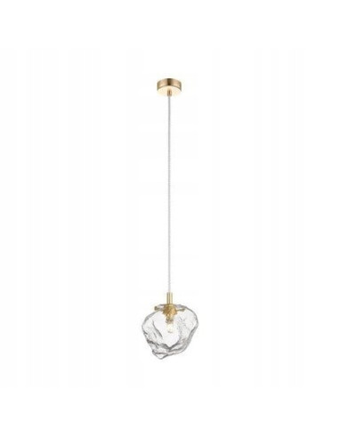 Lampa sufitowa ROCK - nowoczesny klosz stylizowany na kamień, regulowana wysokość, idealna do kuchni i jadalni.