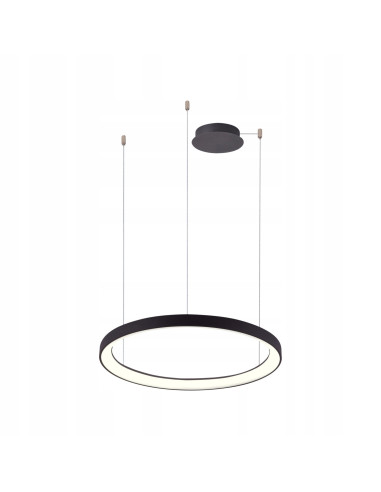 Lampa wisząca AGNES LED 48 z regulacją barwy światła – nowoczesna dekoracja do skandynawskich wnętrz w bieli lub czerni