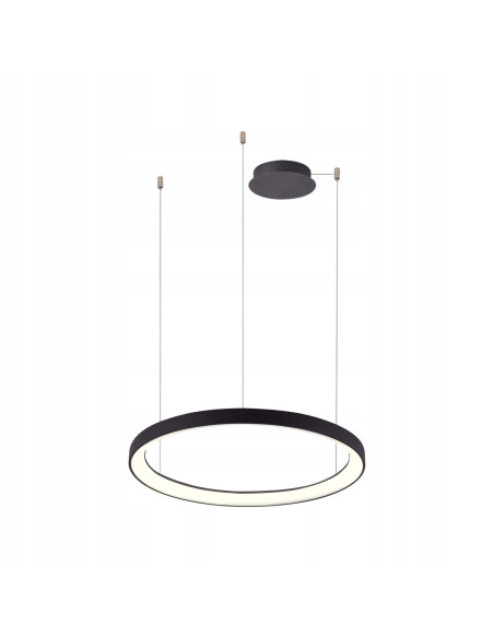 Lampa wisząca AGNES LED 48 z regulacją barwy światła – nowoczesna dekoracja do skandynawskich wnętrz w bieli lub czerni