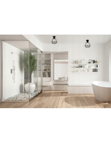 Lampa sufitowa EDISON w stylu loftowym, czarna metalowa, 1 punkt E27, idealna do biura i jadalni, 60W