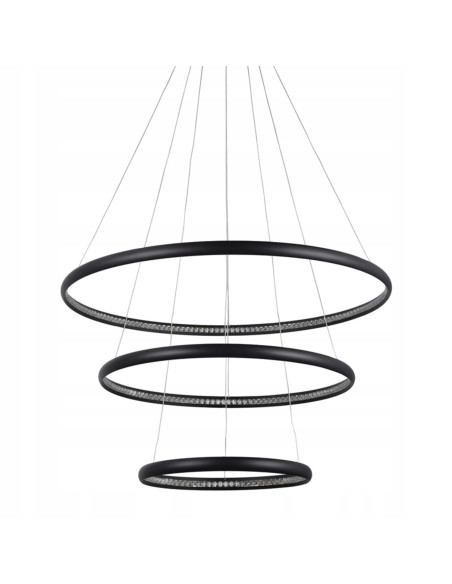 Lampa wisząca BRIGHTON 3 CHROME z regulacją wysokości i LED - nowoczesne oświetlenie do każdego wnętrza