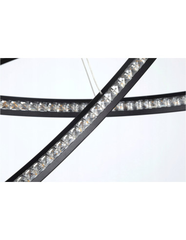 Lampa wisząca BRIGHTON 3 CHROME z regulacją wysokości i LED - nowoczesne oświetlenie do każdego wnętrza