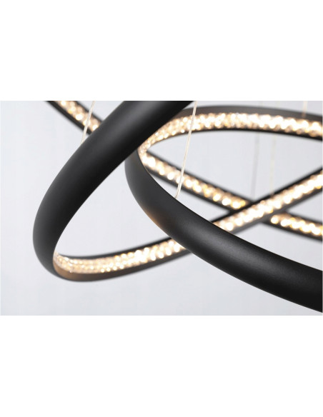 Lampa wisząca BRIGHTON 3 CHROME z regulacją wysokości i LED - nowoczesne oświetlenie do każdego wnętrza