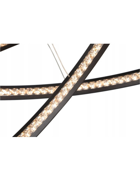 Lampa wisząca BRIGHTON 3 CHROME z regulacją wysokości i LED - nowoczesne oświetlenie do każdego wnętrza