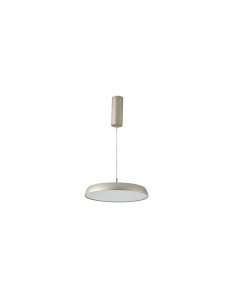 Lampa wisząca LED CLARA 15 cm w szampańskim złocie – nowoczesna, regulowana i energooszczędna dekoracja wnętrz