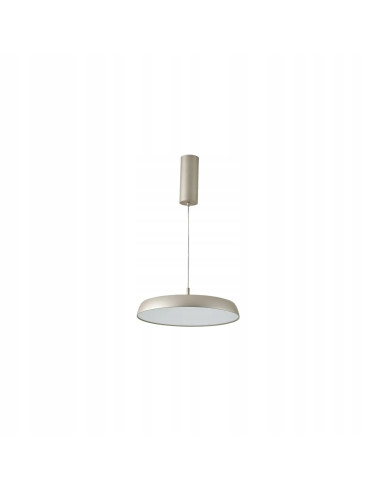 Lampa wisząca LED CLARA 15 cm w szampańskim złocie – nowoczesna, regulowana i energooszczędna dekoracja wnętrz