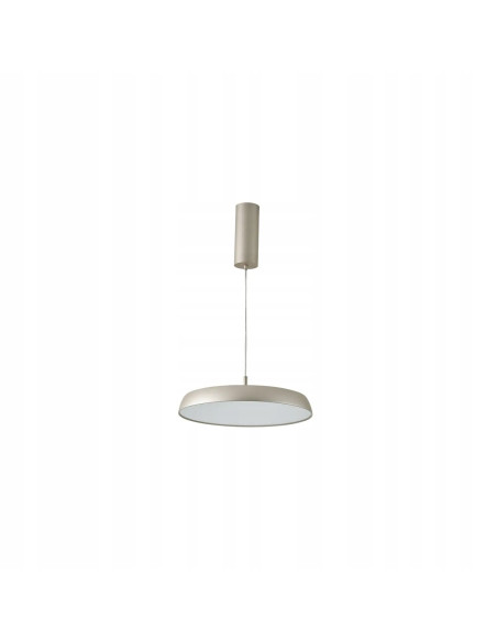 Lampa wisząca LED CLARA 15 cm w szampańskim złocie – nowoczesna, regulowana i energooszczędna dekoracja wnętrz