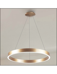 Lampa Wisząca MARCO 120 cm z ściemniaczem, złota - Nowoczesne Oświetlenie do Salonów, Jadalni i Kuchni 2