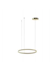 Lampa Halo Ring LED 60 cm Złota 3000K – Nowoczesne Oświetlenie do Sypialni i Salonu