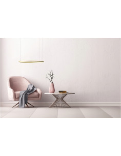 Lampa Halo Ring LED 60 cm Złota 3000K – Nowoczesne Oświetlenie do Sypialni i Salonu 2