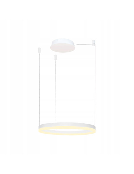Lampa Wisząca RING HALO PENDANT 60 cm – Nowoczesny Żyrandol LED z Ciepłym Światłem do Wnętrz AZzardo