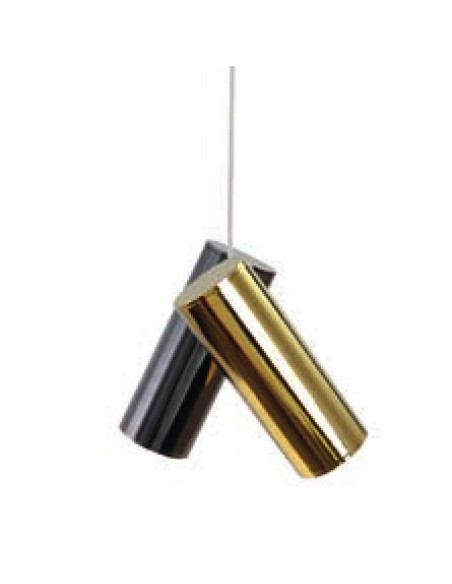 Nowoczesna wisząca lampa JADE AZ6212 - elegancka lampa LED w czerni i złocie do kuchni, jadalni i salonu Azzardo