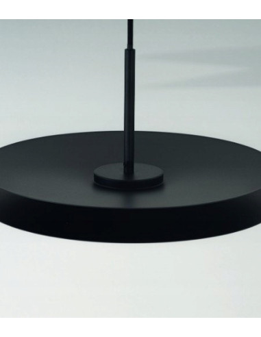 Nowoczesna Lampa Wisząca DISC PENDANT 35 LED w Czerni – Eleganckie Oświetlenie do Biura i Salonów