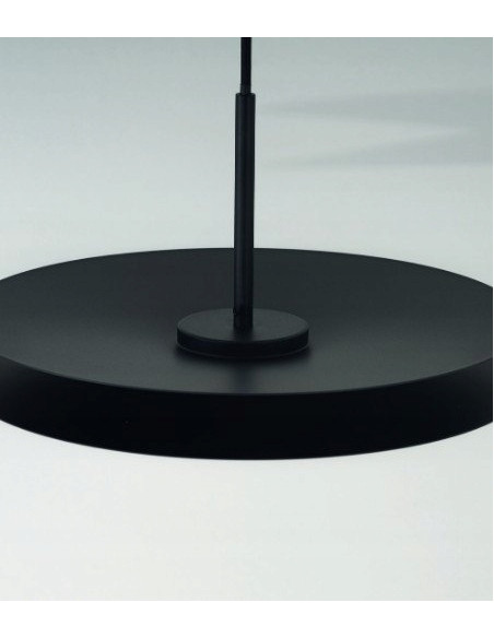 Nowoczesna Lampa Wisząca DISC PENDANT 35 LED w Czerni – Eleganckie Oświetlenie do Biura i Salonów