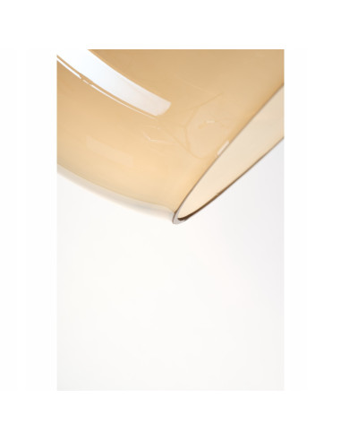 Lampa wisząca NICOLE AZ6197 – bursztynowy klosz, LED, elegancja i ciepłe światło do kuchni i jadalni