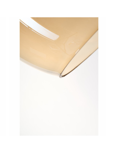 Lampa wisząca NICOLE AZ6197 – bursztynowy klosz, LED, elegancja i ciepłe światło do kuchni i jadalni