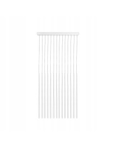 Lampa wisząca Louise 14 LED - nowoczesna, biała, metalowa lampa o minimalistycznym stylu do biura i wnętrz domowych