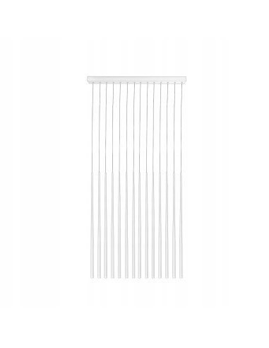 Lampa wisząca Louise 14 LED - nowoczesna, biała, metalowa lampa o minimalistycznym stylu do biura i wnętrz domowych