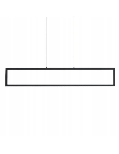 Lampa wisząca LED FADA AZ6533 w czarnej ramie, 120 cm - eleganckie oświetlenie do kuchni i jadalni