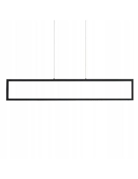 Lampa wisząca LED FADA AZ6533 w czarnej ramie, 120 cm - eleganckie oświetlenie do kuchni i jadalni