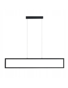 Lampa wisząca LED FADA AZ6533 w czarnej ramie, 120 cm - eleganckie oświetlenie do kuchni i jadalni