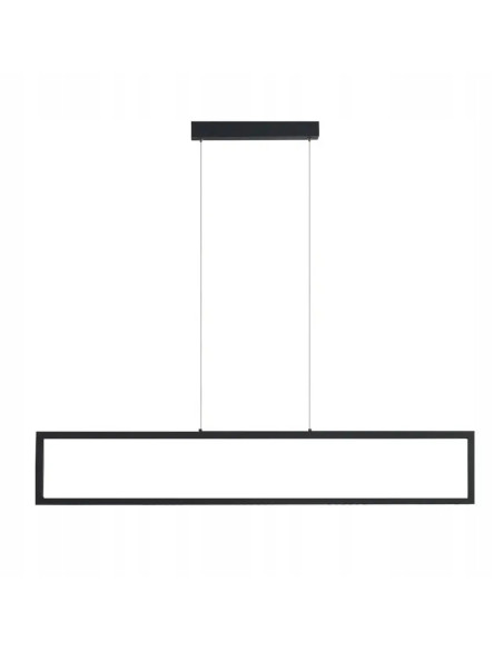 Lampa wisząca LED FADA AZ6533 w czarnej ramie, 120 cm - eleganckie oświetlenie do kuchni i jadalni