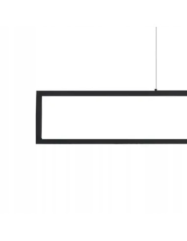 Lampa wisząca LED FADA AZ6533 w czarnej ramie, 120 cm - eleganckie oświetlenie do kuchni i jadalni