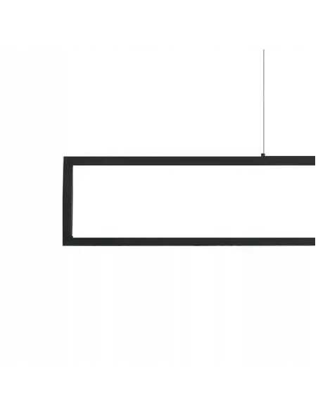 Lampa wisząca LED FADA AZ6533 w czarnej ramie, 120 cm - eleganckie oświetlenie do kuchni i jadalni