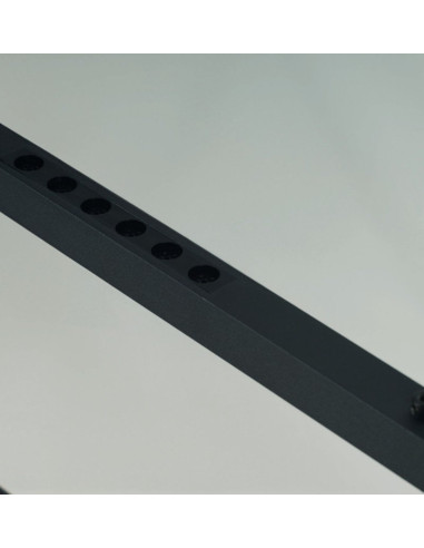 Lampa wisząca LED FADA AZ6533 w czarnej ramie, 120 cm - eleganckie oświetlenie do kuchni i jadalni