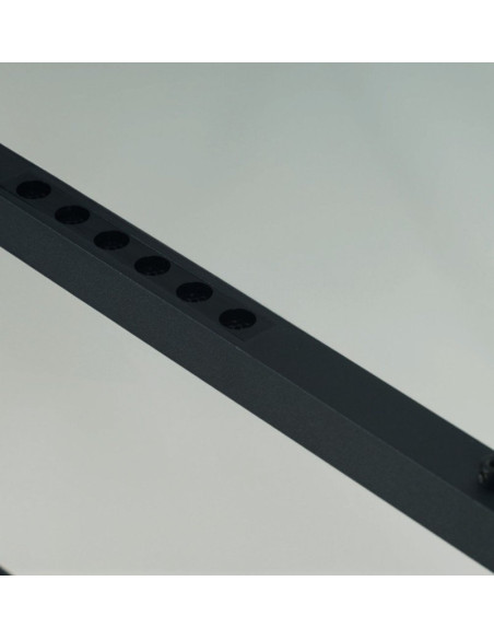 Lampa wisząca LED FADA AZ6533 w czarnej ramie, 120 cm - eleganckie oświetlenie do kuchni i jadalni